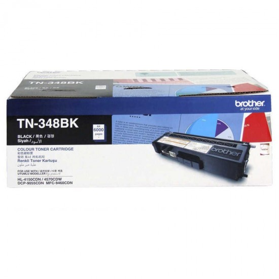 Brother TN-348 Orijinal Toner Yüksek Kapasiteli - BK