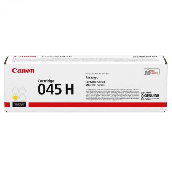 Canon CRG-045H/1243C002 Orijinal Toner Yüksek Kapasiteli - Y