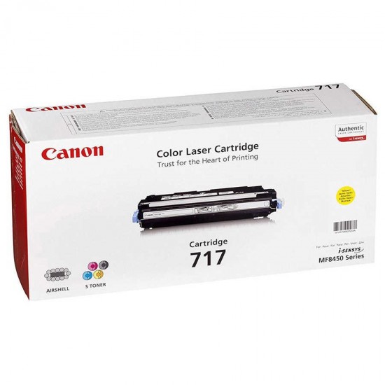 Canon CRG-717/2575B002 Orijinal Toner - Y