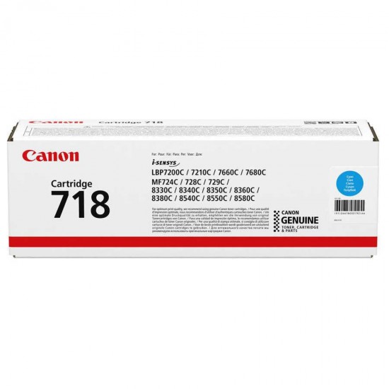 Canon CRG-718/2661B002 Orijinal Toner - C