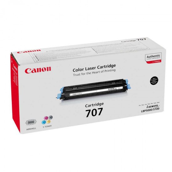 Canon CRG-707/9424A004 Orijinal Toner - BK