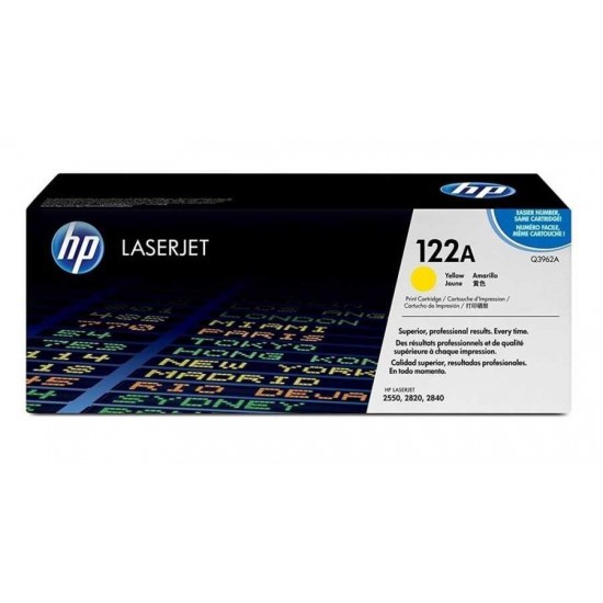 Hp 122A-Q3962A  2550/2820/2840 Orijinal Toner Sarı