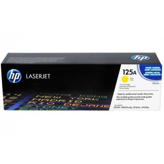 Hp 125A-CB542  1215/1312/1515/1518  Orijinal Toner Sarı