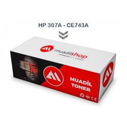 HP 307A - CE743A Muadil Toner KIRMIZI - CP5225xh/CE711A/CE712A