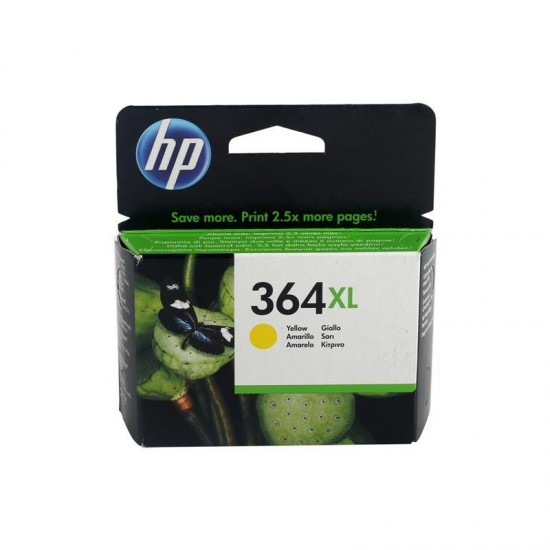 HP 364XL-CB325E Orijinal Kartuş Sarı C6380 / B8550