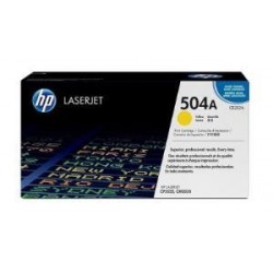 Hp 504A-CE252A CP3525 / 3530 Orijinal Toner Sarı