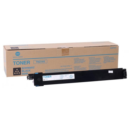 Konica Minolta TN-314 (C353-C200-C203-C253) Orijinal Toner - BK