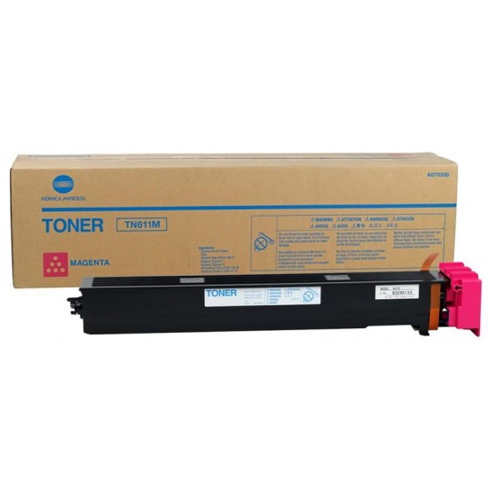 Konica Minolta TN-611 (Bizhub C451-C550-C650) Orijinal Toner - M