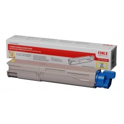 Oki C3300-43459345 Sarı Orijinal Toner Yüksek Kapasiteli