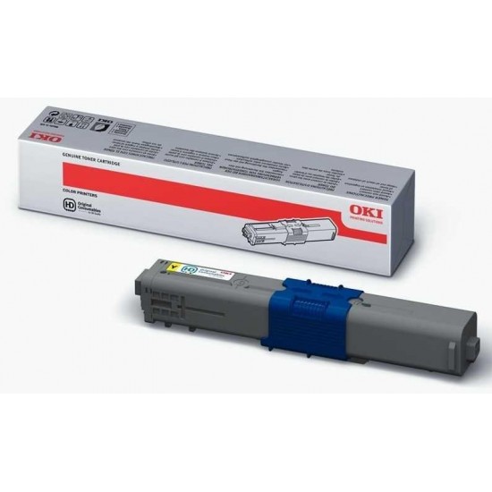 Oki C510-44469752 Sarı Orijinal Toner