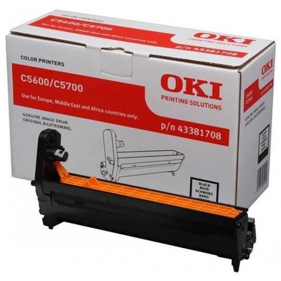 Oki C5600-43381708 Orijinal Siyah Drum Ünitesi