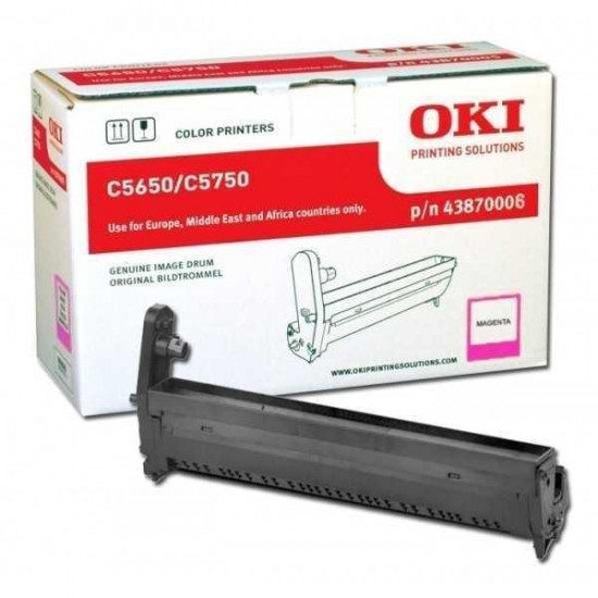 Oki C5650-43870006 Orijinal Kırmızı Drum Ünitesi