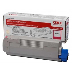 Oki C5850-43865742 Kırmızı Orijinal Toner