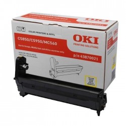 Oki C5850-43870021 Orijinal Sarı Drum Ünitesi