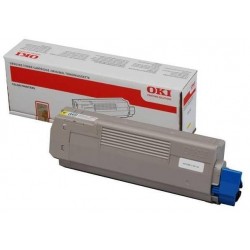 Oki C610-44315321 Sarı Orijinal Toner