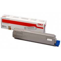 Oki C801-44643006 Kırmızı Orijinal Toner