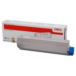 Oki C831-44844507 Mavi Orijinal Toner