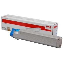 Oki C9655-43837135 Mavi Orijinal Toner