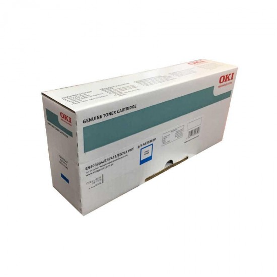 Oki ES7411-44318620 Mavi Orijinal Toner