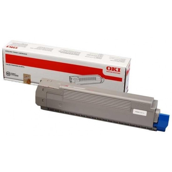 Oki C801-44643008 Siyah Orijinal Toner