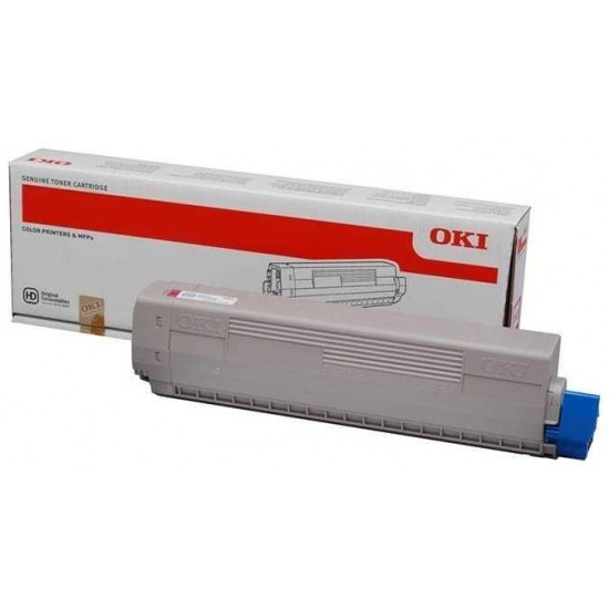 Oki C822-44844628 Siyah Orijinal Toner