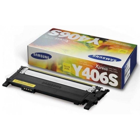 Samsung CLP-365/CLT-Y406S/SU466A Orijinal Toner - Y