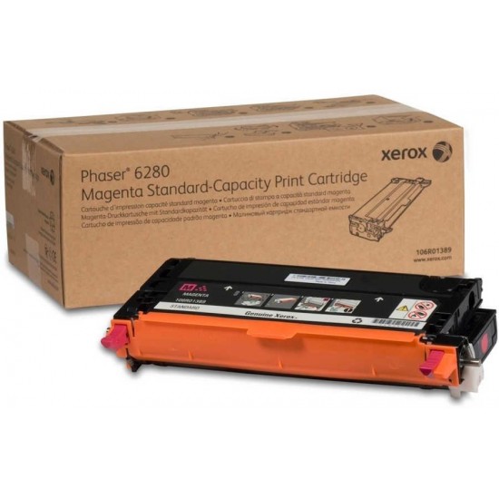 Xerox 106R01401  Phaser 6280 Orijinal Toner Kırmızı